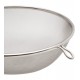 Peneira 24cm Diâmetro Por 44cm Comprimento Coar Polvilhar em Aço Inox